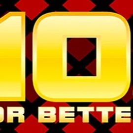 10s or Better online game logo by 1x2gaming on luckeracasino.org.pl