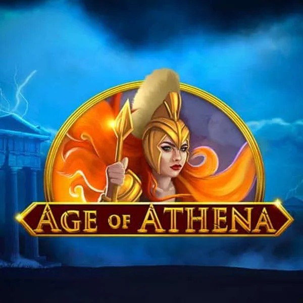 Age of Athena slot logo by Epic Industries at Luckera Casino