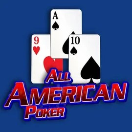 All American Poker slot logo by RTG (Reel Time Gaming) at Luckera Casino