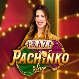 Crazy Pachinko logo by Evolution at Luckera Casino
