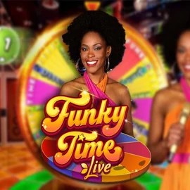 Official Live Casino logo: Funky Time by Evolution at Luckera Casino