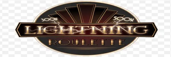 Official Live Casino logo: Lightning Roulette by Evolution at Luckera Casino