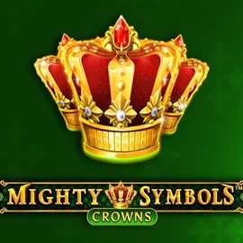 Mighty Symbols Crowns by Wazdan, showcased at luckeracasino.org.pl – game logo