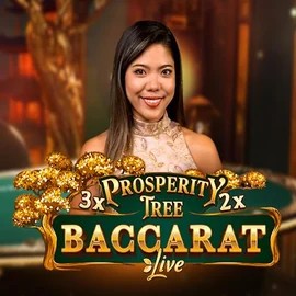 Prosperity Tree Baccarat by Evolution, showcased at luckeracasino.org.pl – game logo